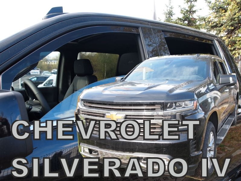 Ofuky oken - Chevrolet Silverado 4D 2019 (+zadní)