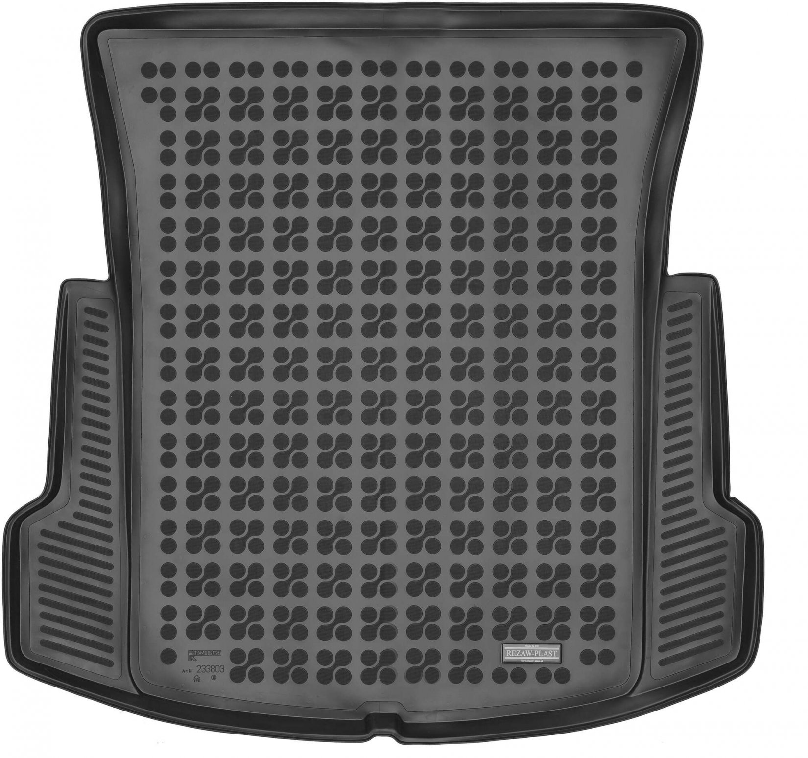 REZAW-PLAST Gumová vana do kufru TESLA Model 3 r.v. 2017 zadní kufr