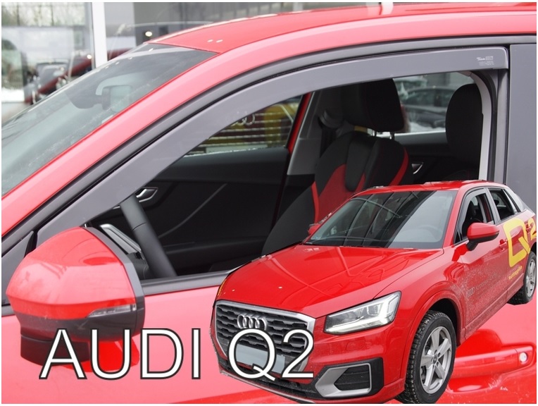 HEKO Ofuky oken - Audi Q2 5D r.v. 2016, přední