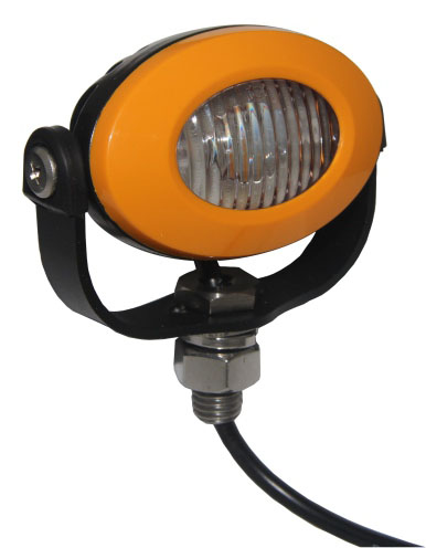 PROFI LED výstražné světlo 12-24V 3x3W oranžové ECE R65 92x65mm
