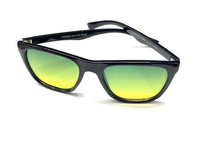 COYOTE Brýle VISION POLARIZED FASHION 209 černé/zelená skla