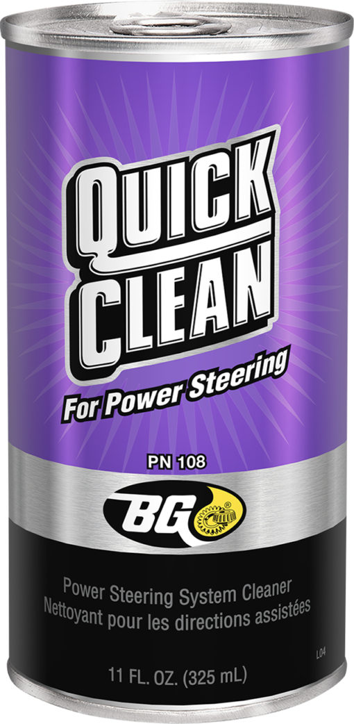 BG 108 Quick Clean for Power Steering 325 ml