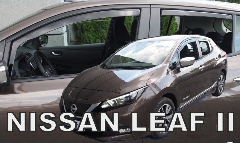 HEKO Ofuky oken - Nissan Leaf 5D r.v. 2017 (+zadní)