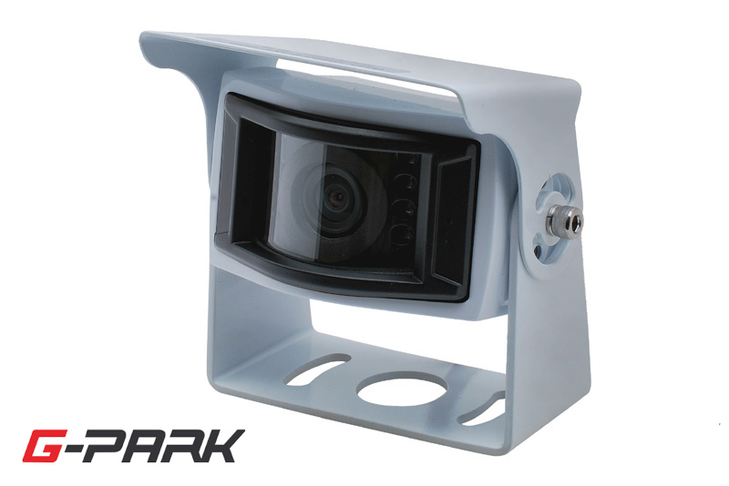 Zadní couvací kamera G-PARK 120° bílá normální/zrcadlový obraz
