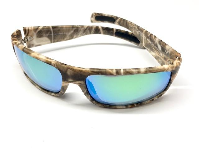 COYOTE Brýle SLUNEČNÍ POLARIZED S UV. FILTREM maskované/modré skla