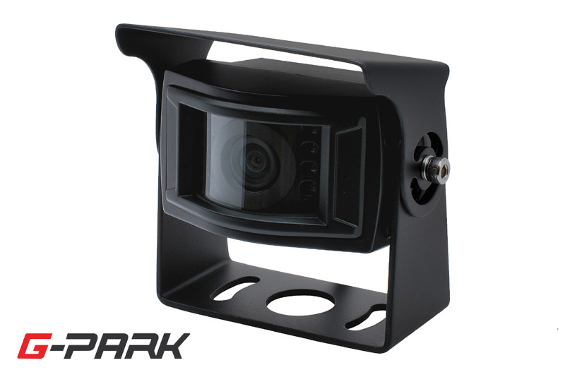 Zadní couvací kamera G-PARK 120° černá normální/zrcadlový obraz, cinch
