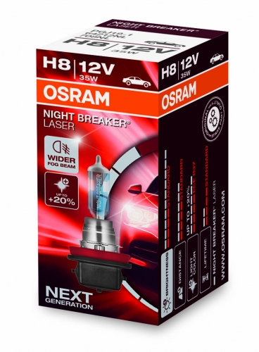 OSRAM Osram Night Breaker Laser 64212NL H8 PGJ19-1 12V 35W