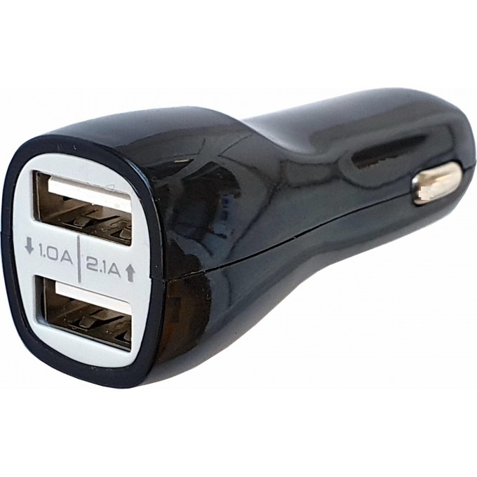 USB Adaptér 12/24V černý 38-93