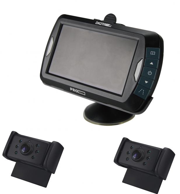 Bezdrátové digitální Pro-user LCD 4,3" se 2 kamerami DRC4321