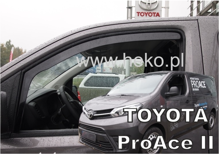 HEKO Ofuky oken - Toyota ProAce r.v. 2016 přední