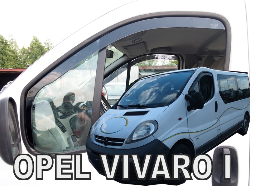 HEKO Ofuky oken - Opel Vivaro r.v. 2001-2014 přední (dlouhé)