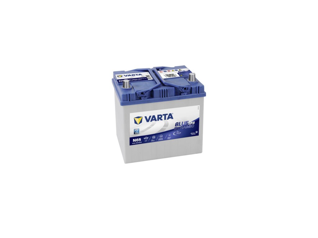 Autobaterie VARTA Blue Dynamic EFB 65Ah, 12V, N65