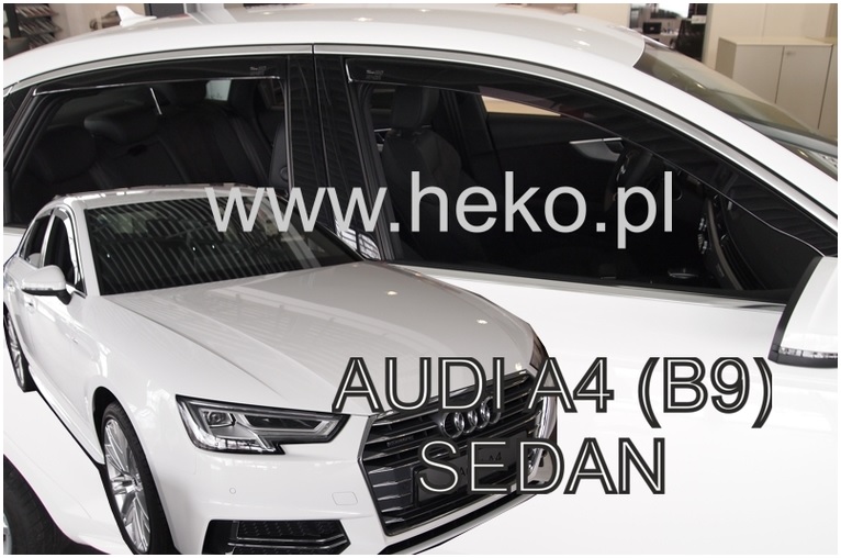 HEKO Ofuky oken - Audi A4 Sedan r.v. 2016 (+zadní)