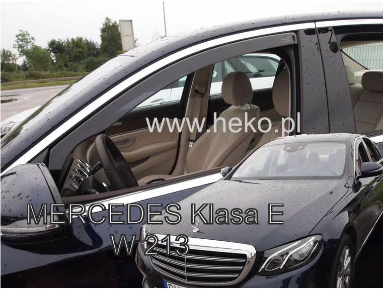 HEKO Ofuky oken - Mercedes E W213 4D r.v. 2016, přední