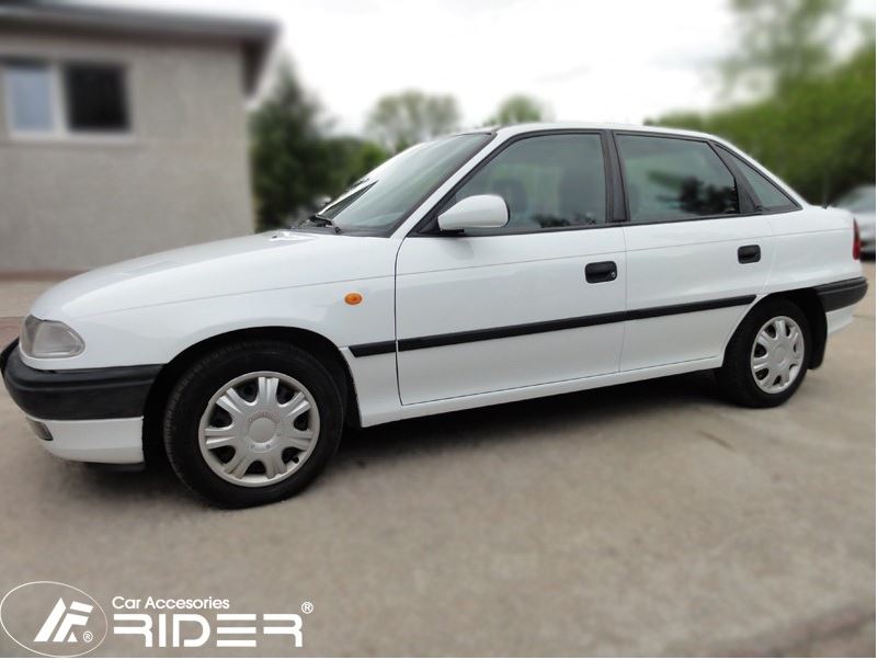 RIDER Lišty dveří Opel Astra (F) Classic htb/sedan/combi r.v. 1991-2002