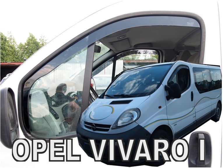 HEKO Ofuky oken - Opel Vivaro r.v. 2001-2014, přední (dlouhé)