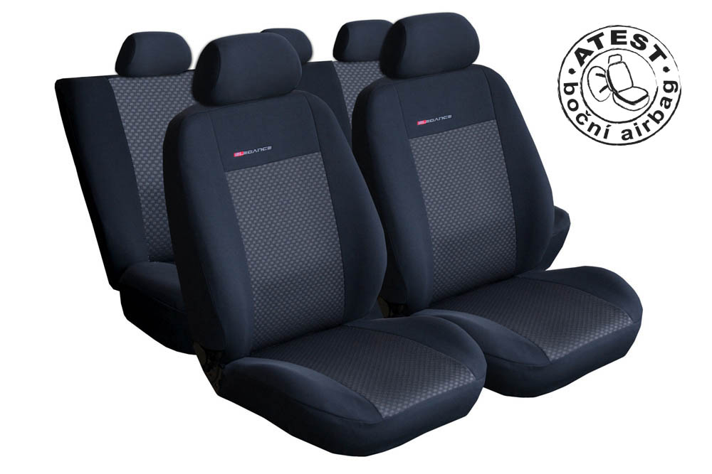 Automega Autopotahy SEAT TOLEDO IV, od r. 2012-2019, se zadní loketní opěrkou, černé