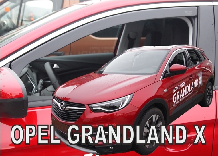 HEKO Ofuky oken - Opel Grandland X r.v. 2017, přední