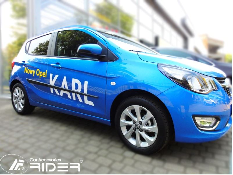 RIDER Lišty dveří Opel Karl r.v. 2015