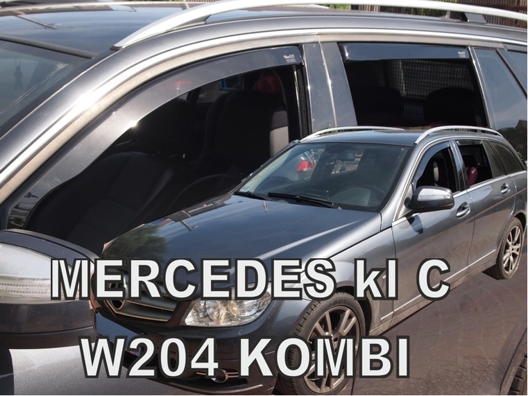 HEKO Ofuky oken - Mercedes C W204 5D r.v. 2007-2014 (+zadní)
