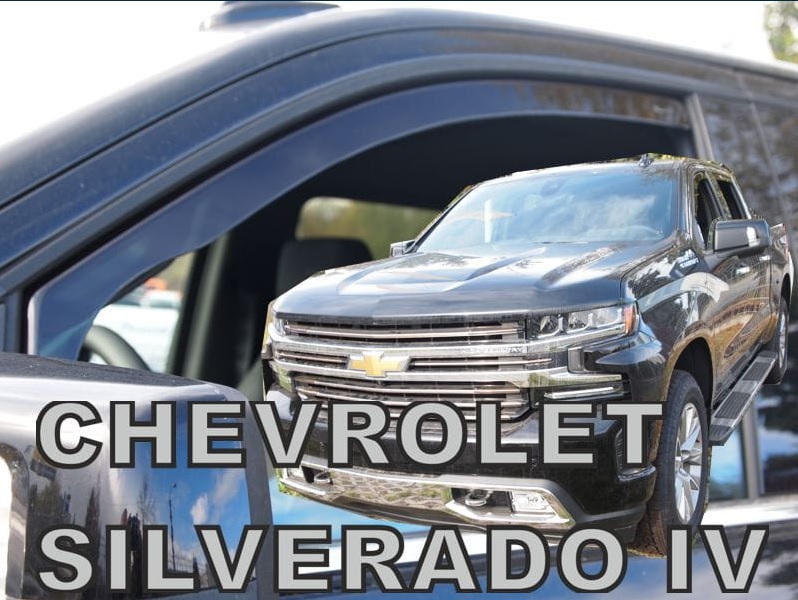 HEKO Ofuky oken - Chevrolet Silverado 4D 2019 přední