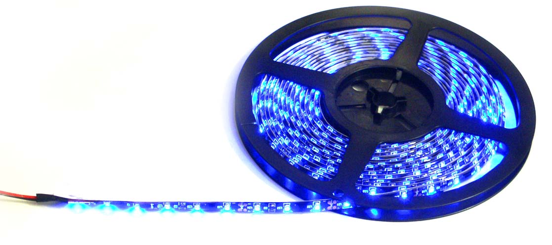 LED pásek samolepící 500cm 300xLED 1210 modrý