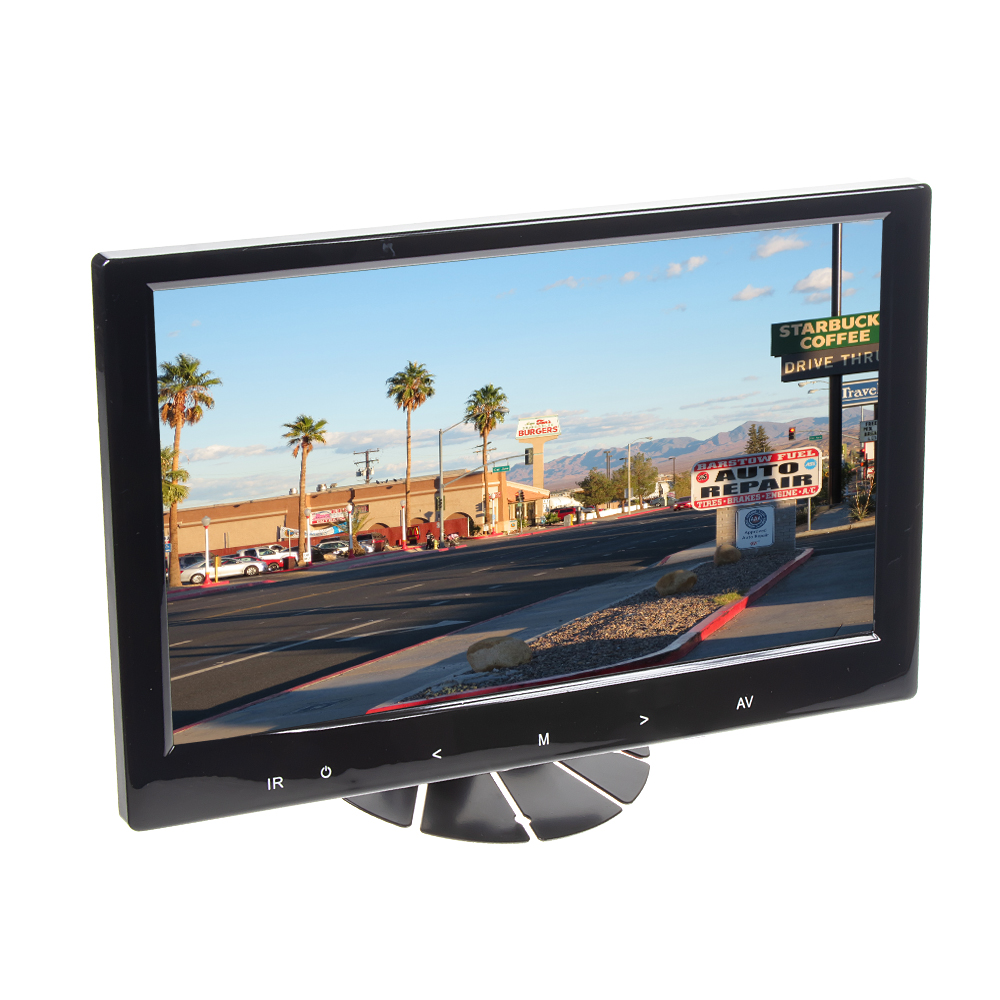 LCD monitor 9"černý na palubní desku