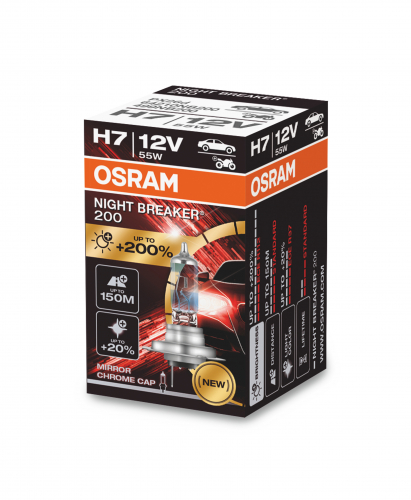 Osram NightBreaker200 12V H7 55W PX26d