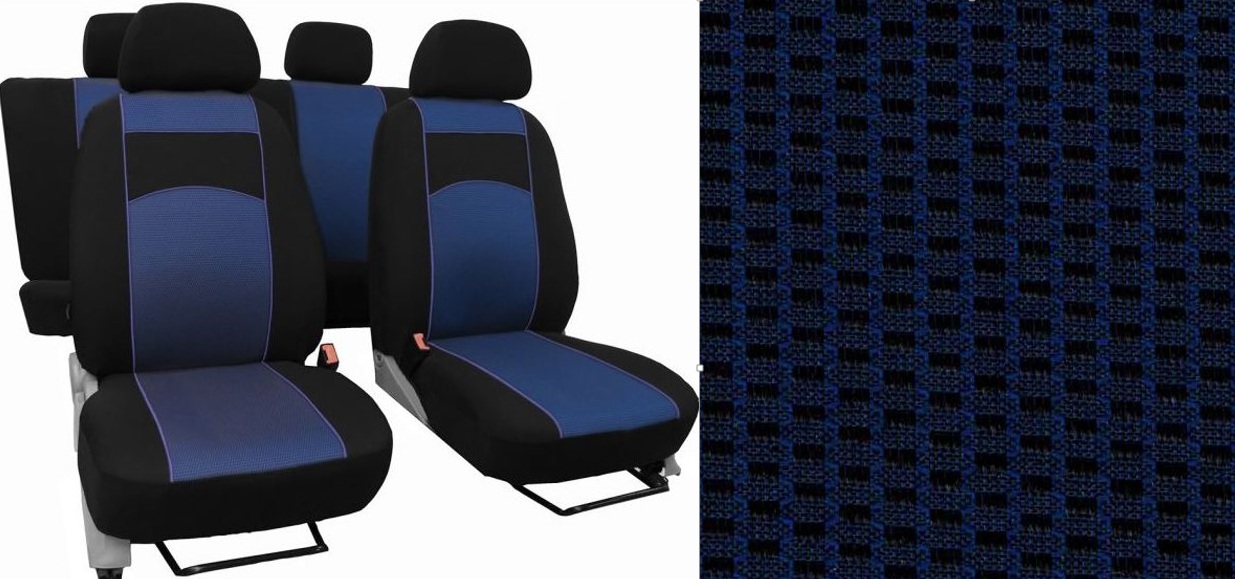Automega Autopotahy FOCUS IV, bez zadní loketní opěrky, od r. 2018 VIP modré