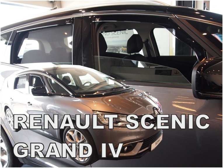 HEKO Ofuky oken - Renault Scenic Grand IV 5D r.v 2017 (+zadní)