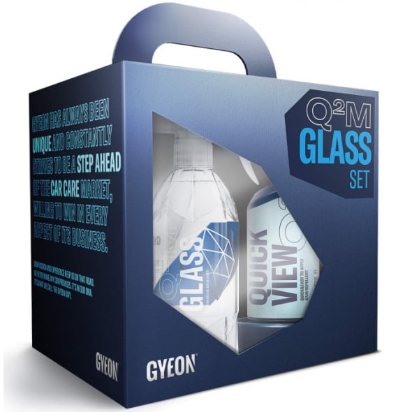 Gyeon Q2M Glass Set - Bundle Box pro čištění a ošetření oken