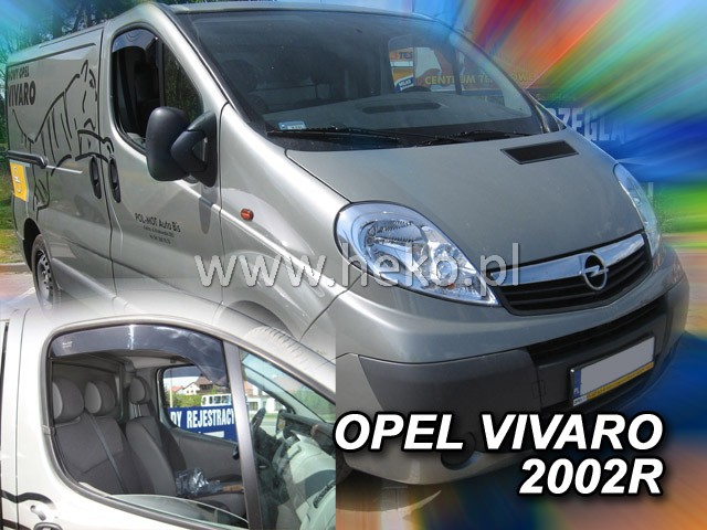 Ofuky oken - Opel Vivaro 01R OPK, přední