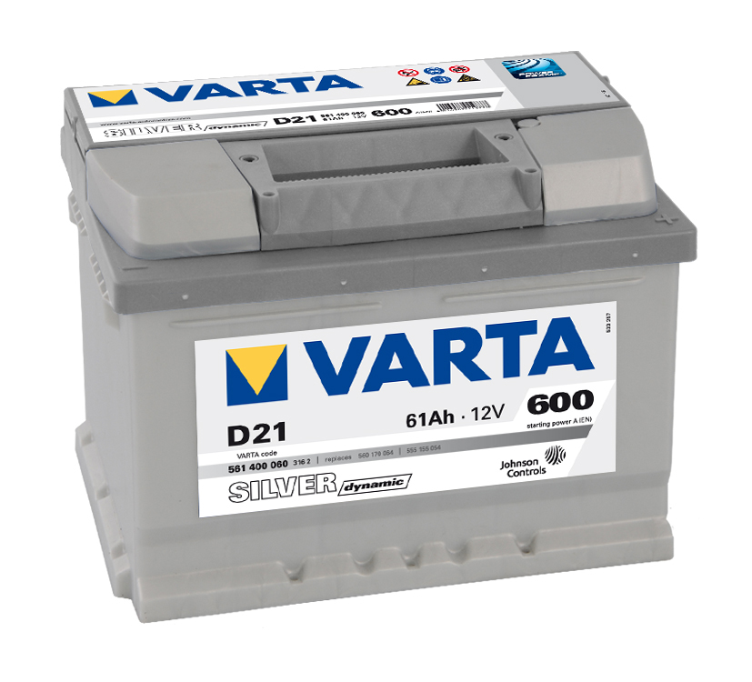 Varta Silver Dynamic 12V 61Ah 600A 561 400 060
