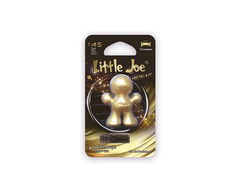 Vůně do auta Little Joe 3D Metallic Cinnamon gold