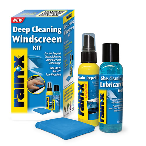 Sada tekutých stěračů Rain-X Deep Cleaning Windscreen Kit
