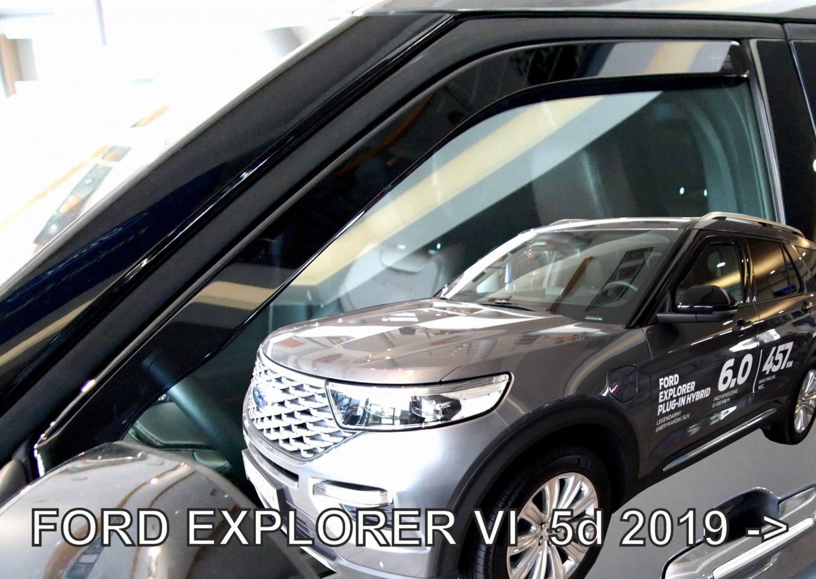 HEKO Ofuky oken - Ford Explorer 5D r.v. 2019, přední