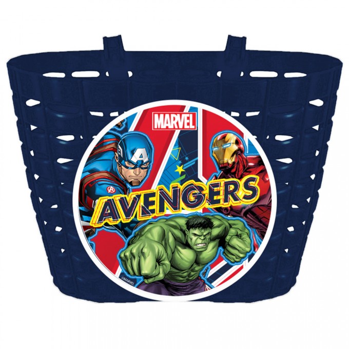 MARVEL SEVEN Košík na kolo Avengers Plast 20x14,5x13 cm