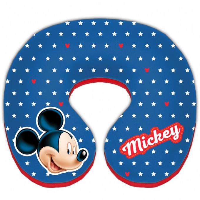 DISNEY SEVEN Cestovní polštář Mickey Mouse polyester 23x19
