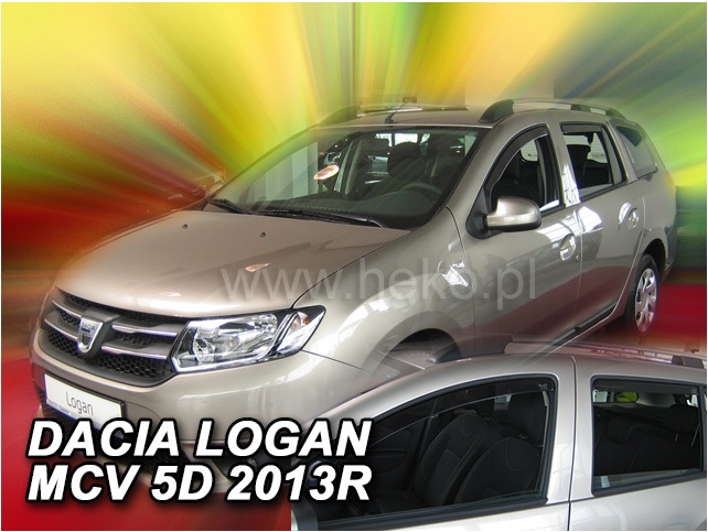 HEKO Ofuky oken - Dacia Logan MCV II 5D r.v. 2013 (+zadní)