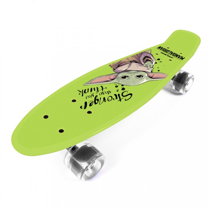 SEVEN Skateboard plastový Grogu