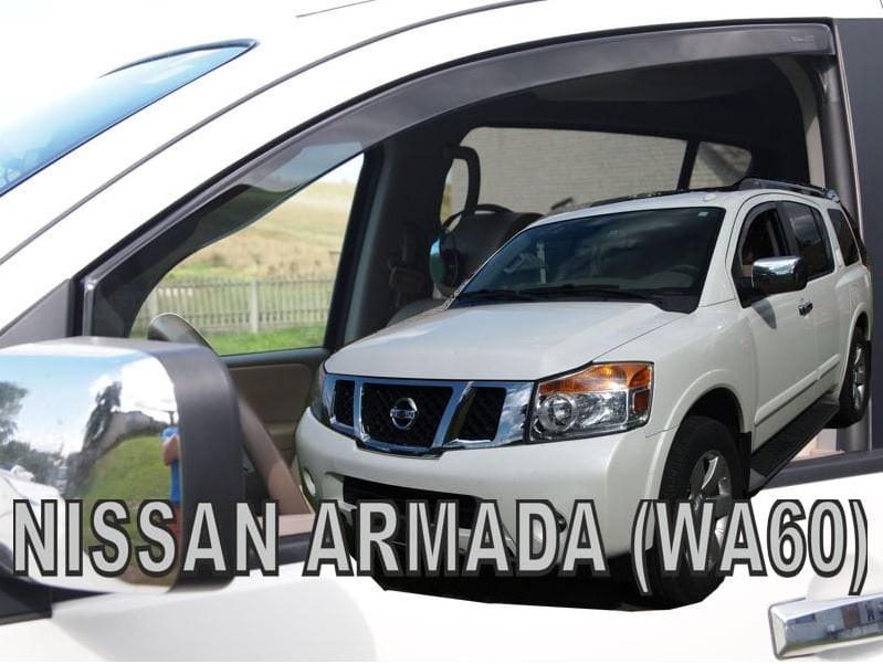 HEKO Ofuky oken - Nissan Armada 5D r.v. 2004-2016, přední