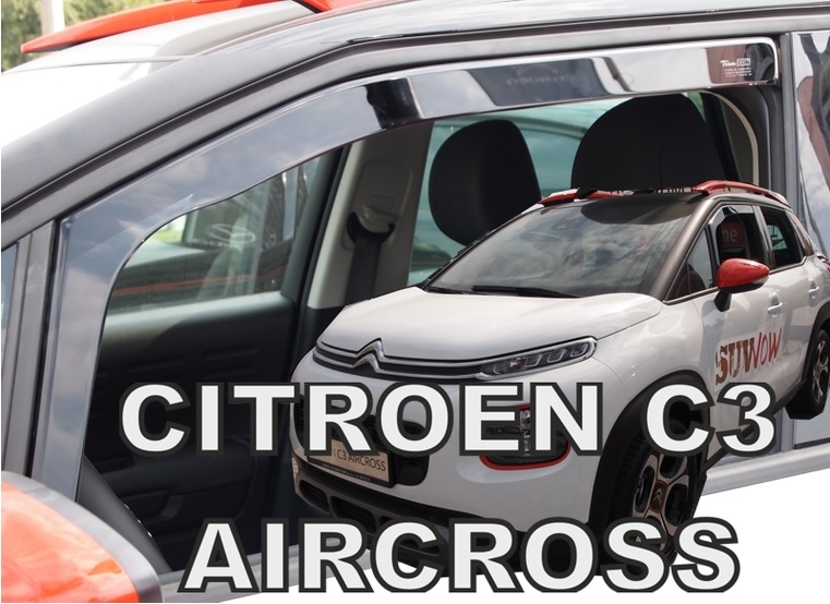 HEKO Ofuky oken - Citroen C3 Aircross 5D r.v. 2017, přední