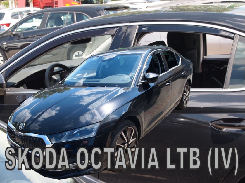 HEKO Ofuky oken - Škoda Octavia IV Liftback 5D r.v. 2020 (+zadní)