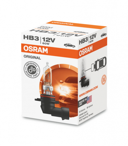 Autožárovka HB3 12V 60W P20d 9005 OSRAM