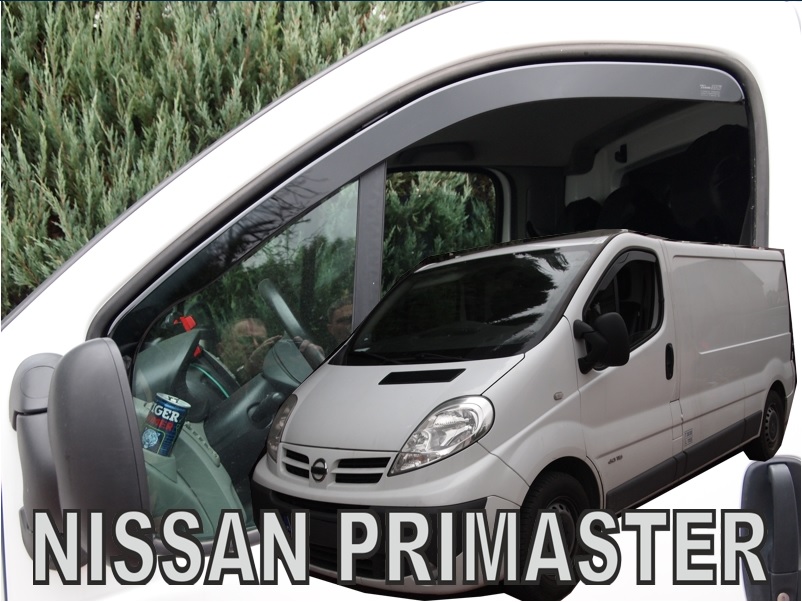 HEKO Ofuky oken - Nissan Primastar r.v. 2001-2014 přední (dlouhé)