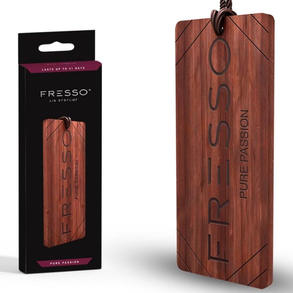 Závěsná vůně ve dřevě Pure Passion Hanger FRESSO