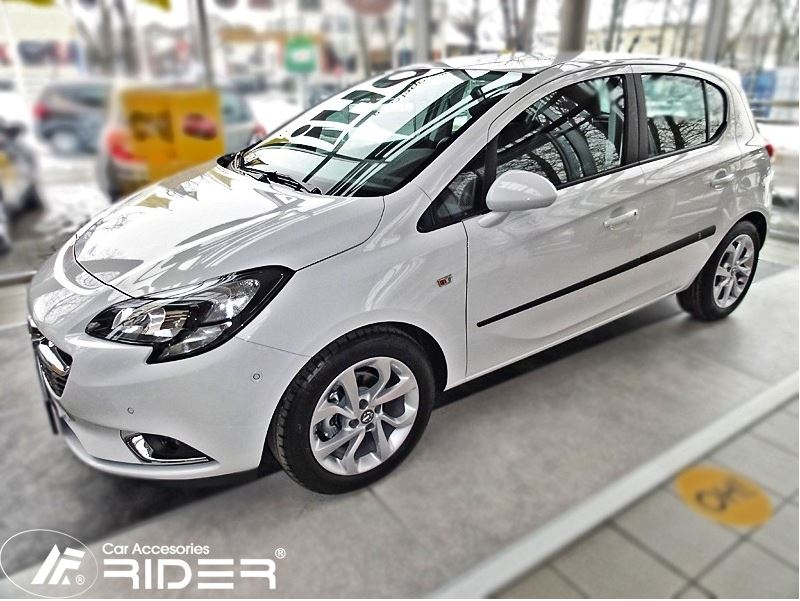 RIDER Lišty dveří Opel Corsa (E) r.v. 2014