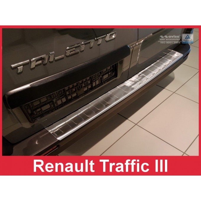 AVISA Ochranná lišta hrany kufru - Renault Trafic (Long 118cm) r.v. 2014