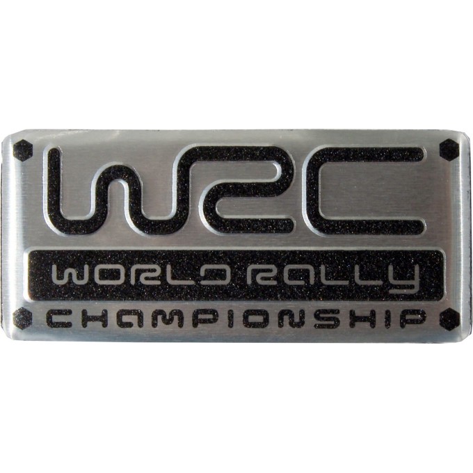 AVISA Avisa Hliníkové samolepící 3D logo WRC - World Rally Championship -
