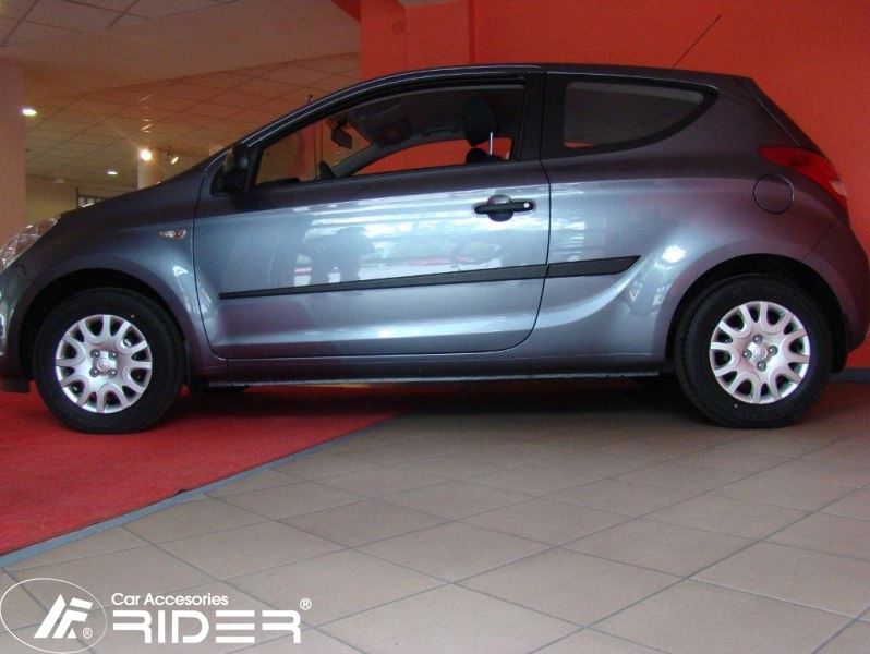 RIDER Lišty dveří Hyundai i20 r.v. 2009-2012 (3 dveře)